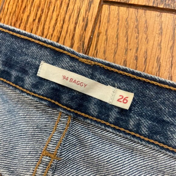 LEVI'S '94 Baggy Jeans W26 L31 - Picture 4 of 4